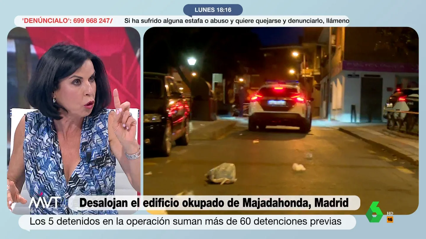 Beatriz de Vicente, tajante sobre las okupaciones: "Hay una perversión de nuestro sistema que permite todo esto" Beatriz de Vicente, tajante sobre las okupaciones: "Hay una perversión de nuestro sistema que permite todo esto"