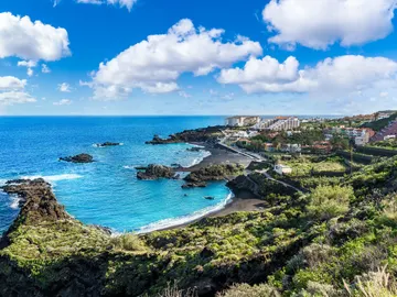 La Palma, en las Islas Canarias La Palma, en las Islas Canarias