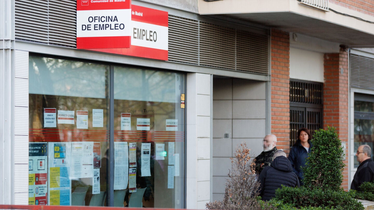 Una oficina de empleo de la Comunidad de Madrid, en una foto de archivo.