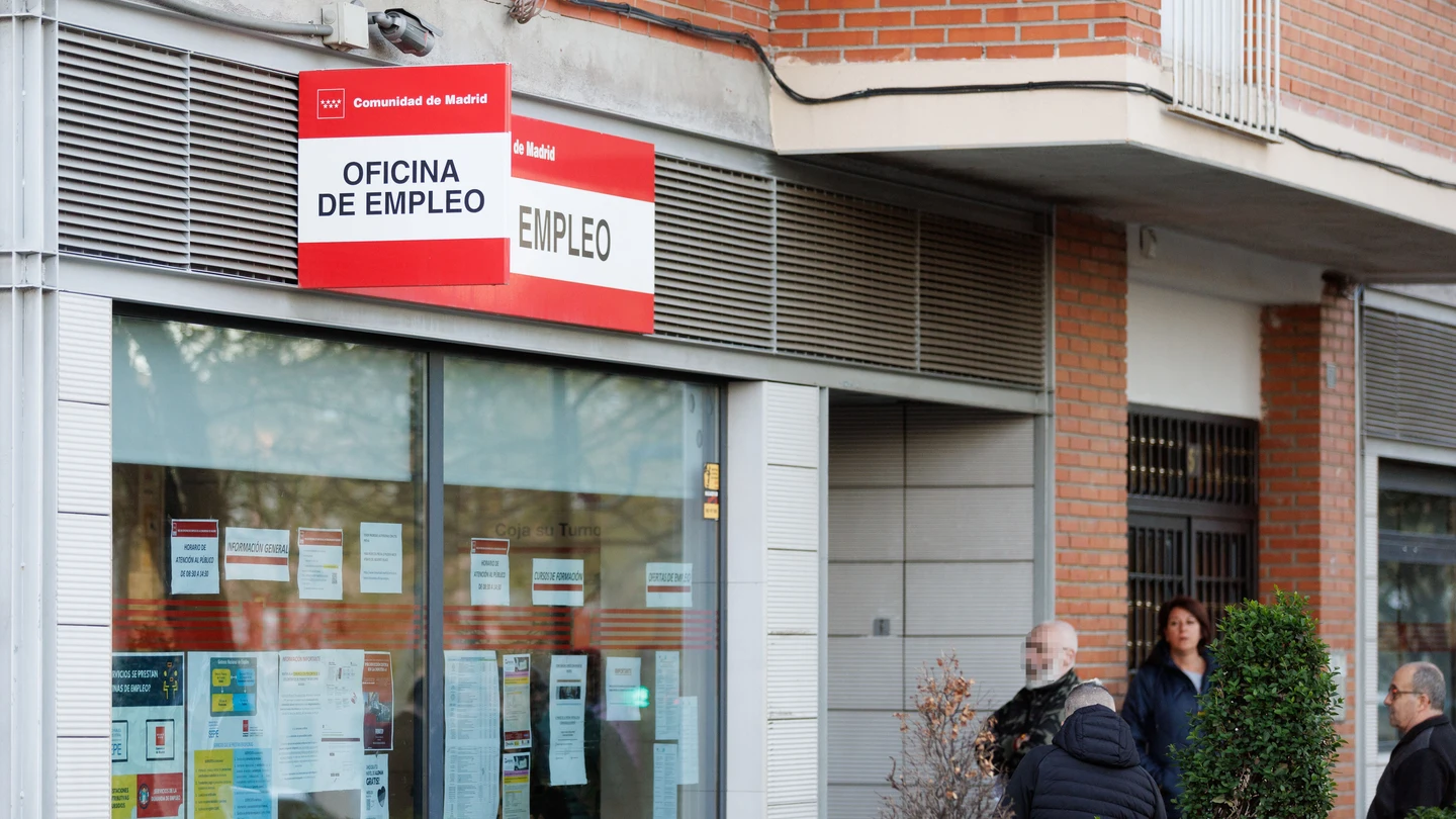 Una oficina de empleo de la Comunidad de Madrid, en una foto de archivo. Una oficina de empleo de la Comunidad de Madrid, en una foto de archivo.