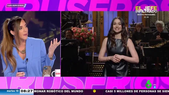 Tatiana Arús, sobre el nuevo y curioso acento de Ana de Armas en Saturday Night Live: "Es de la Rusia Imperial" Tatiana Arús, sobre el nuevo y curioso acento de Ana de Armas en Saturday Night Live: "Es de la Rusia Imperial"