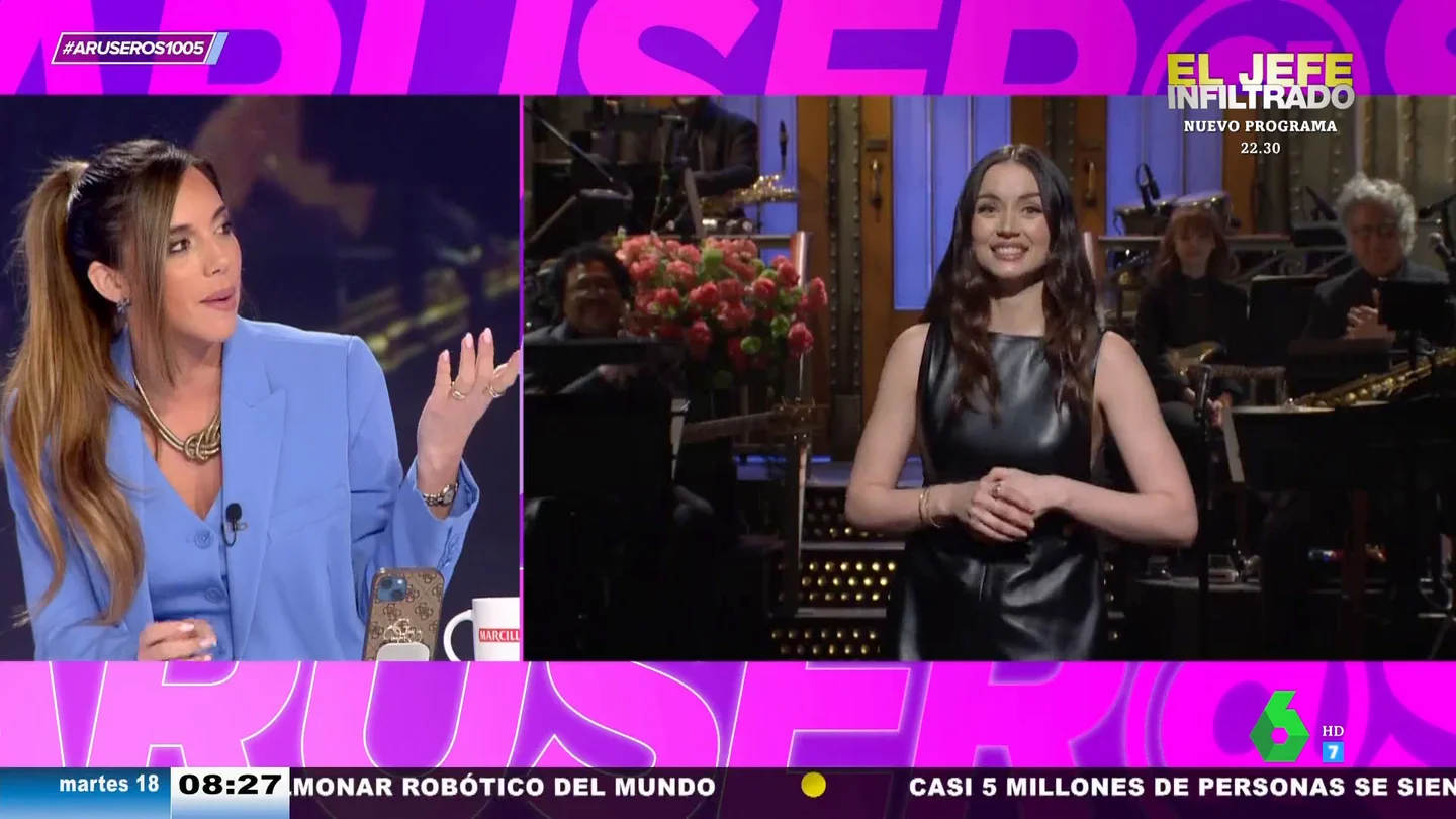 Tatiana Arús, sobre el nuevo y curioso acento de Ana de Armas en Saturday Night Live: "Es de la Rusia Imperial" Tatiana Arús, sobre el nuevo y curioso acento de Ana de Armas en Saturday Night Live: "Es de la Rusia Imperial"