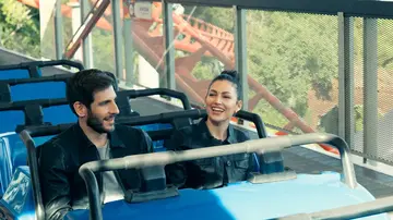 Quim Gutiérrez and Úrsula Corberó, in 'The body on fire'.