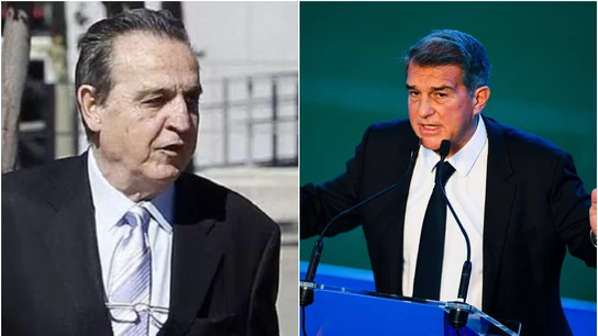 Enríquez Negreira y Joan Laporta Enríquez Negreira y Joan Laporta