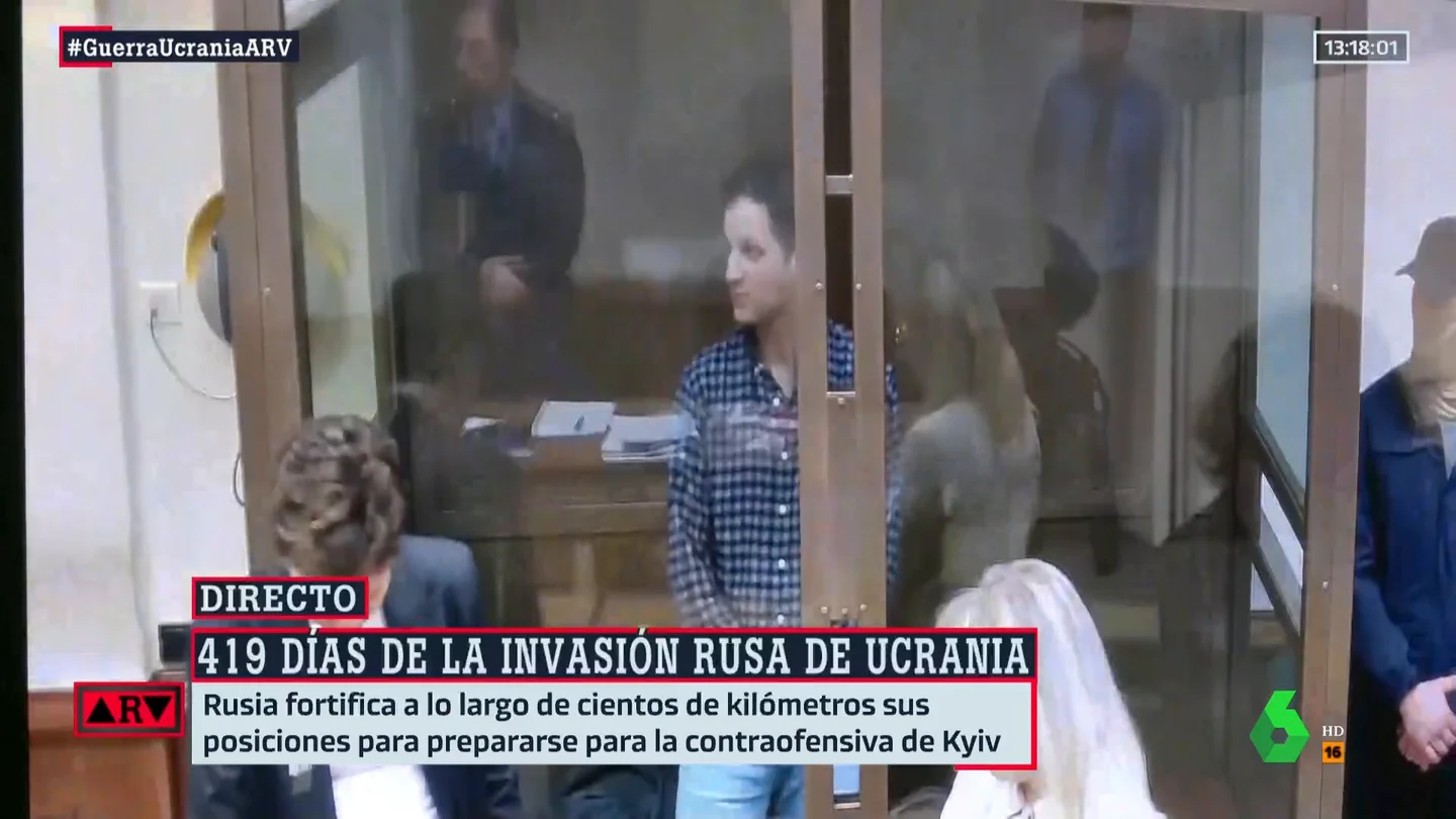 El periodista de The Wall Street Journal, Evan Gershkovich, acusado de espionaje El periodista de The Wall Street Journal, Evan Gershkovich, acusado de espionaje