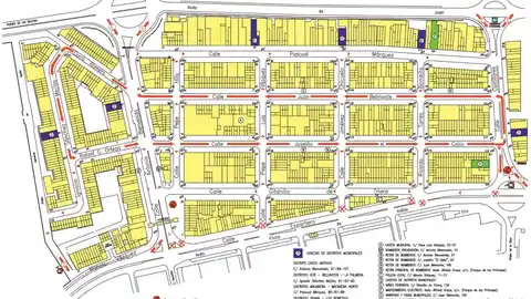 Mapa de la Feria de Abril de Sevilla 2023 Mapa de la Feria de Abril de Sevilla 2023