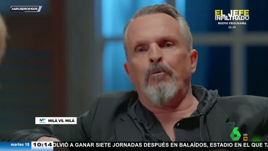 Miguel Bosé sorprende a Alfonso Arús al distinguir entre "españoles y españolitos" Miguel Bosé sorprende a Alfonso Arús al distinguir entre "españoles y españolitos"