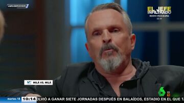 Miguel Bosé sorprende a Alfonso Arús al distinguir entre "españoles y españolitos"