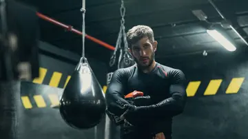 Quim Gutiérrez in the role of Albert López in 'The body on fire'.