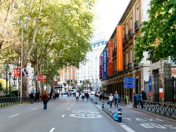 Museo Thyssen-Bornemisza en el Paseo del Prado de Madrid Museo Thyssen-Bornemisza en el Paseo del Prado de Madrid