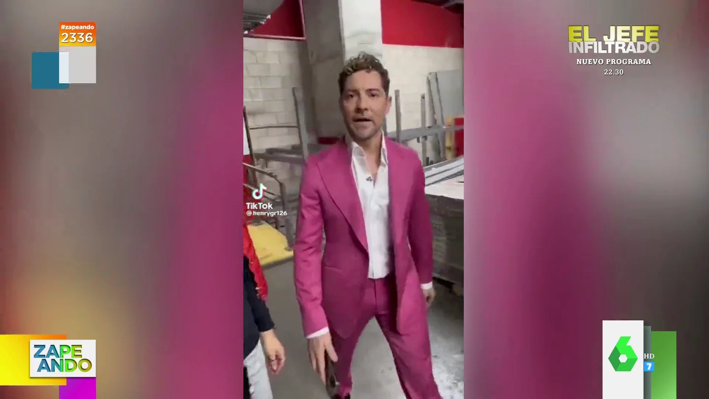 David Bisbal lo peta en redes con este saludo tan original David Bisbal lo peta en redes con este saludo tan original