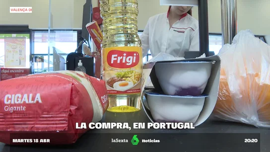 Un supermercado en Portugal Un supermercado en Portugal