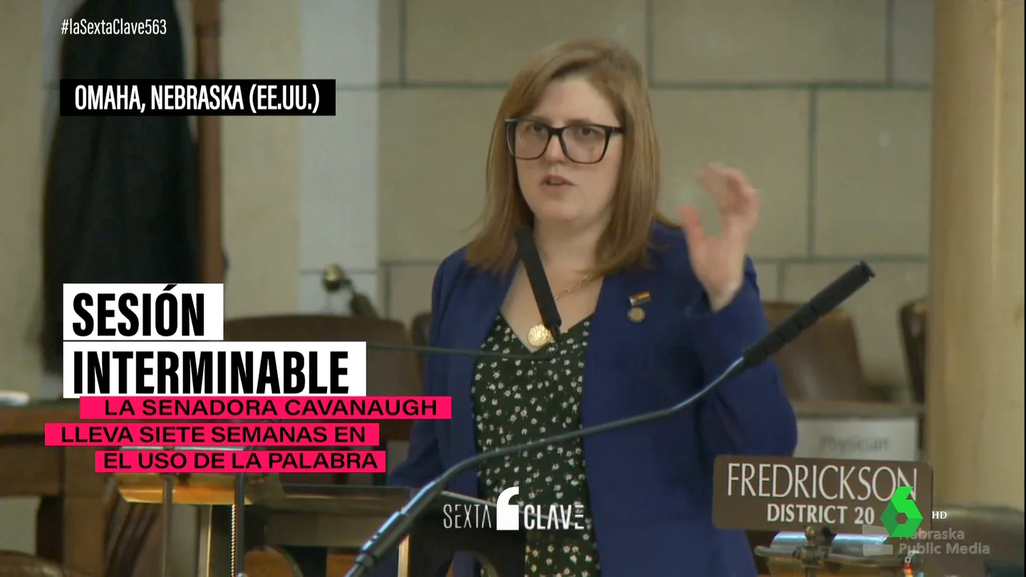 Filibusterismo para frenar una ley antitrans: el caso de la senadora de Nebraska que lleva siete semanas hablando Filibusterismo para frenar una ley antitrans: el caso de la senadora de Nebraska que lleva siete semanas hablando