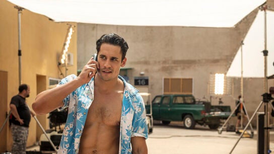 Marti&ntilde;o Rivas en su papel de Nacho Vidal en una escena del cap&iacute;tulo 7 de 'Nacho'.