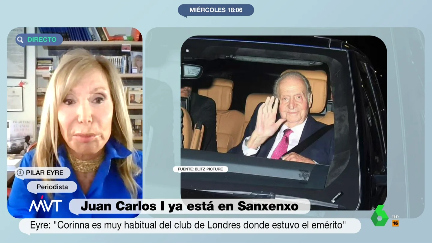 Pilar Eyre: "Si Corinna le dijera alguna palabrita al rey Juan Carlos, él volvería con ella" Pilar Eyre: "Si Corinna le dijera alguna palabrita al rey Juan Carlos, él volvería con ella"