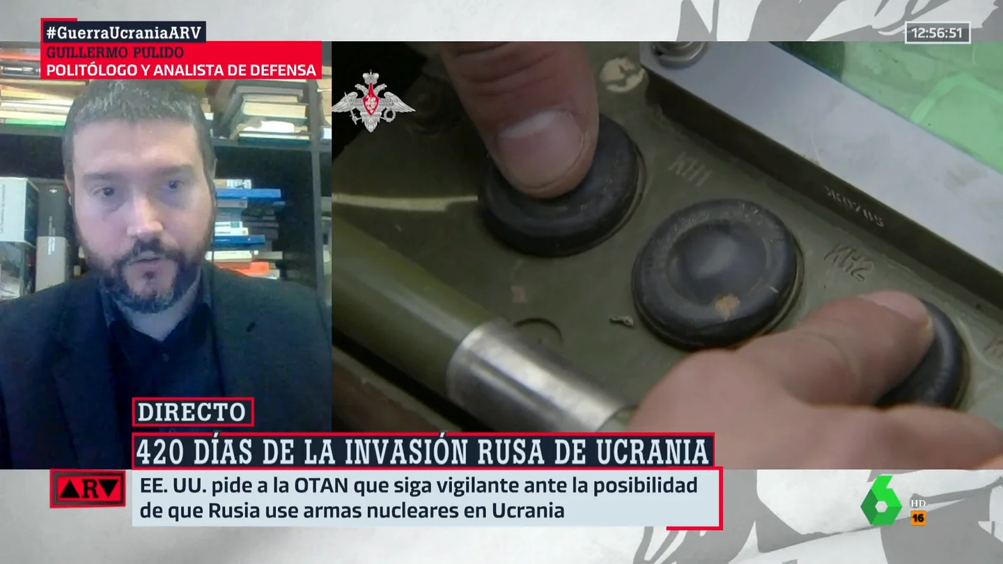 Guillermo Pulido: "La próxima ofensiva ucraniana podría dejar a Rusia contra la espada y la pared" Guillermo Pulido: "La próxima ofensiva ucraniana podría dejar a Rusia contra la espada y la pared"