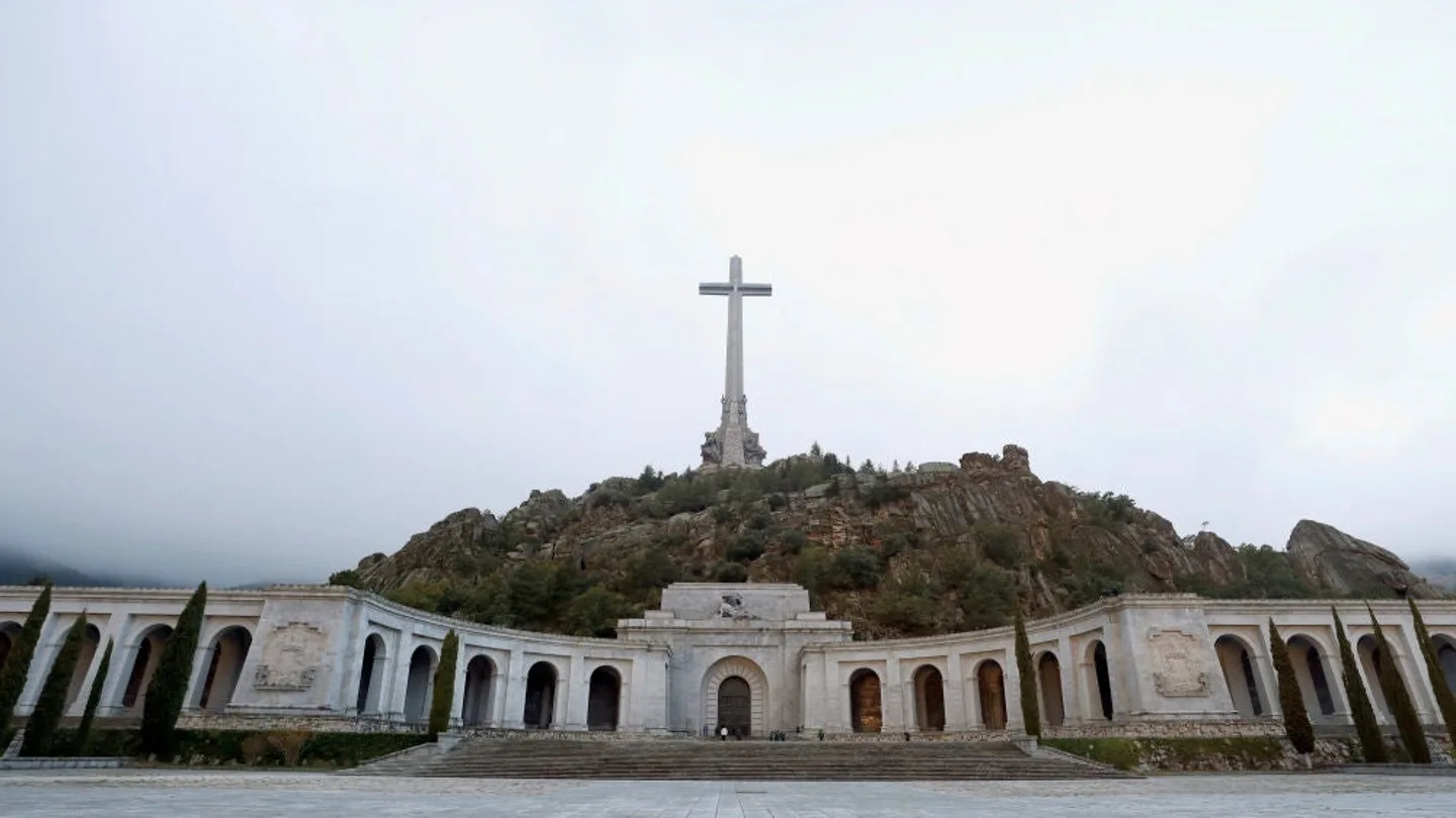 Imagen de archivo del Valle de Cuelgamuros, anteriormente conocido como Valle de los Caídos Imagen de archivo del Valle de Cuelgamuros, anteriormente conocido como Valle de los Caídos