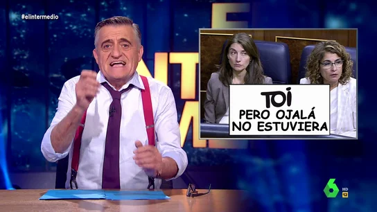 Wyoming explica las reacciones a la reforma de la ley del solo sí es sí con tois En este vídeo de El Intermedio, Wyoming resume las emociones vividas en el Congreso de los Diputados por parte de las diferentes formaciones políticas a cuenta de la votación de la reforma del PSOE de la ley del 'solo sí es sí'.