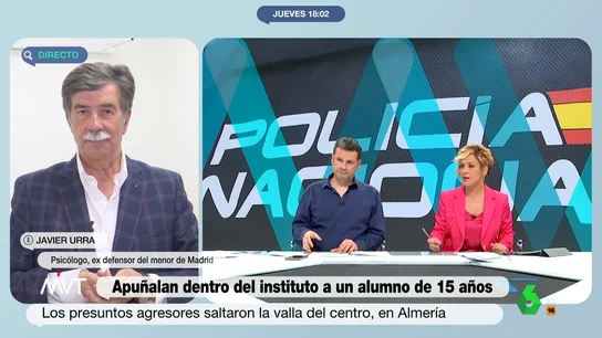 El psicólogo Javier Urra en Más Vale Tarde El psicólogo Javier Urra en Más Vale Tarde