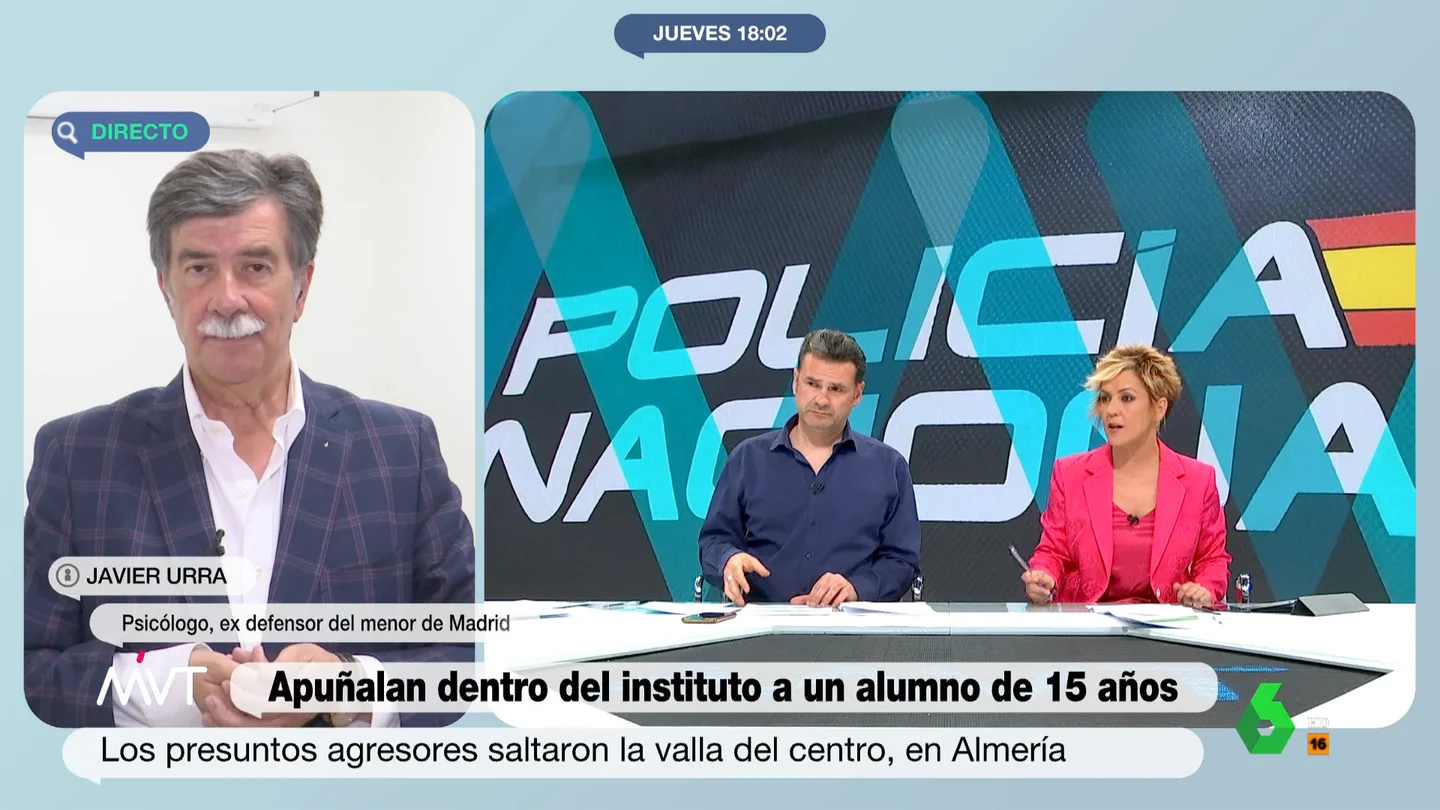 El psicólogo Javier Urra en Más Vale Tarde El psicólogo Javier Urra en Más Vale Tarde