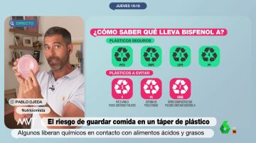 Pablo Ojeda analiza los riesgos de los táper de plástico: esto hay que hacer para evitar que se contamine la comida