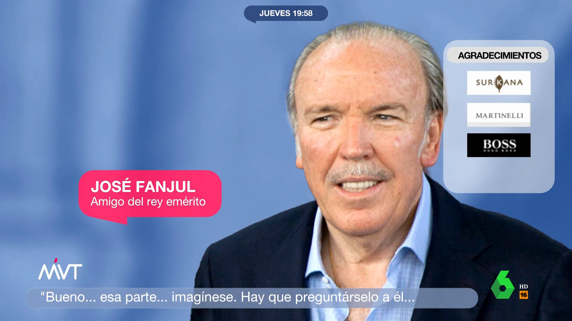 José Francisco Fanjul, en una conversación con Más Vale Tarde