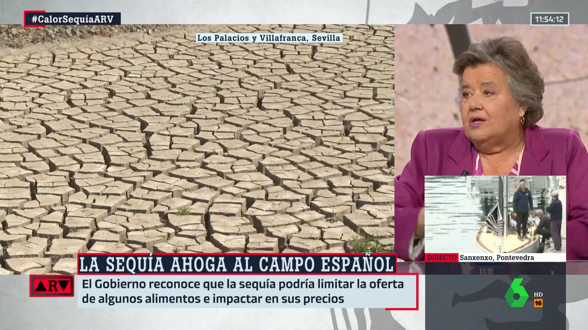 Cristina Almeida, sobre la sequía: "Los niños se creen que el agua sale del grifo"