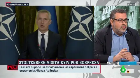 Pedro Rodríguez, tajante sobre la guerra: "Las vacaciones que se tomó la OTAN respecto a la historia se han acabado"