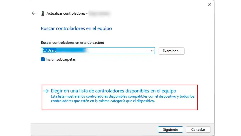 Actualizando controladores Actualizando controladores