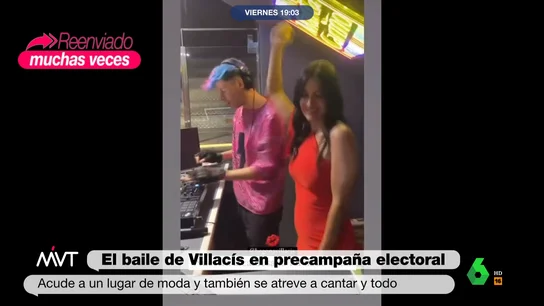 Begoña Villacís baila en plena precampaña electoral Begoña Villacís baila en plena precampaña electoral