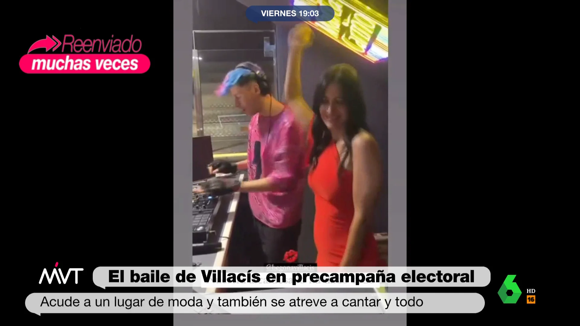 Begoña Villacís baila en plena precampaña electoral