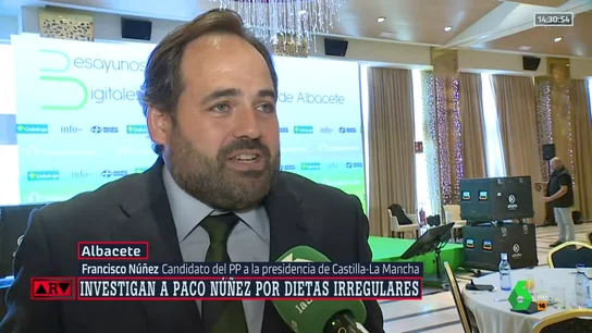 Investigan a Francisco Núñez por dietas irregulares Investigan a Francisco Núñez por dietas irregulares