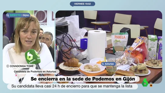 Covadonga Tomé, candidata de Podemos en Asturias Covadonga Tomé, candidata de Podemos en Asturias