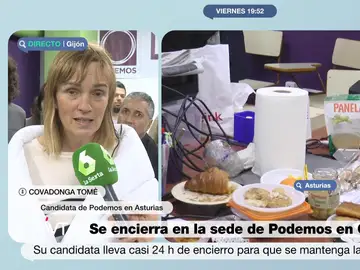 Covadonga Tomé, candidata de Podemos en Asturias