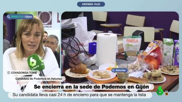 Covadonga Tomé, candidata de Podemos en Asturias