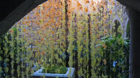Temps de Flors. Patio de la casa Lleó Avinay Temps de Flors. Patio de la casa Lleó Avinay