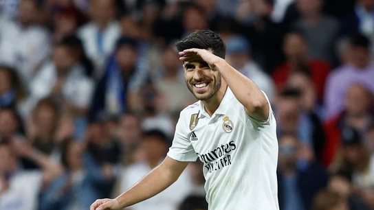 Asensio celebra un gol con el Real Madrid Asensio celebra un gol con el Real Madrid