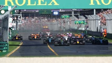 Salida del GP de Australia de F1 2023