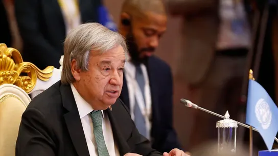 Guterres pide tomar más medidas contra el cambio climático para proteger la Tierra y su agua Guterres pide tomar más medidas contra el cambio climático para proteger la Tierra y su agua