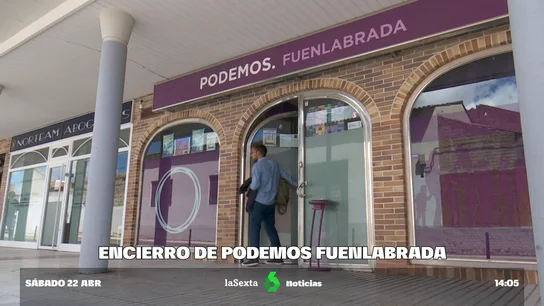 Podemos Fuenlabrada (Madrid) se encierra para pedir se revierta alianza IU Podemos Fuenlabrada (Madrid) se encierra para pedir se revierta alianza IU