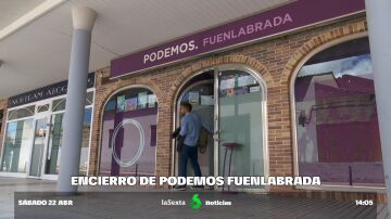 Podemos Fuenlabrada (Madrid) se encierra para pedir se revierta alianza IU