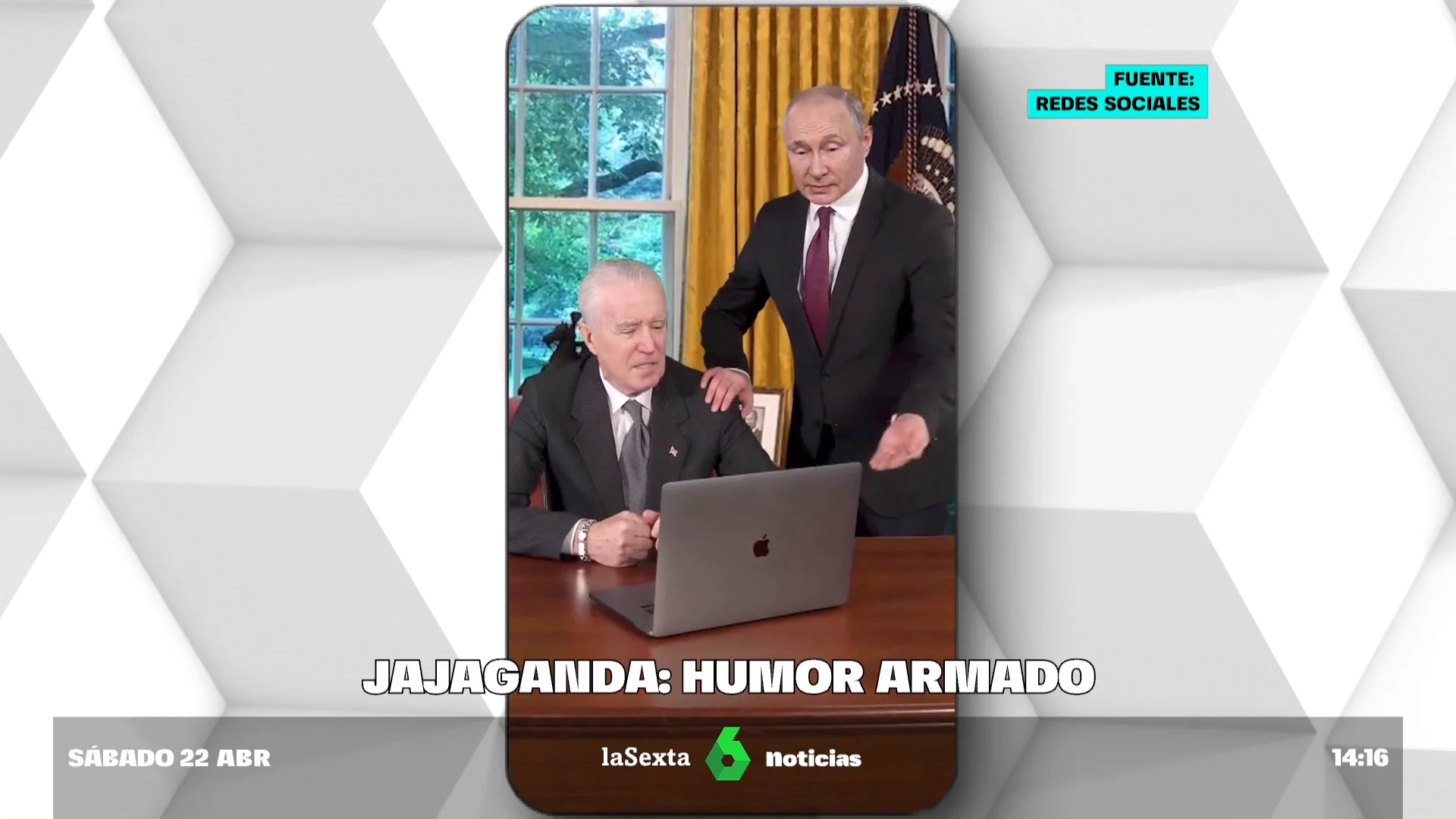 'Jajaganda', el humor cargado con desinformación 