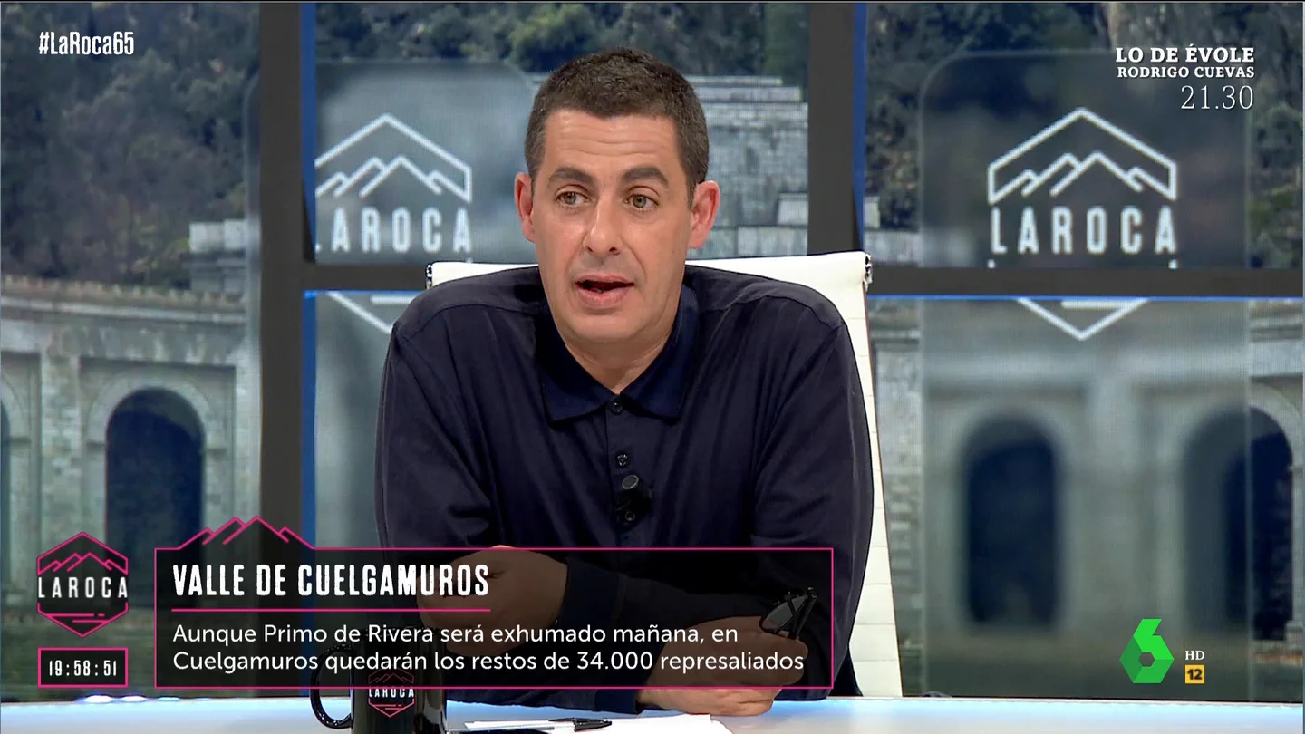 Antonio Naranjo, sobre la exhumación de Primo de Rivera: "Creo que el Gobierno está intentando abrir trincheras" Antonio Naranjo, sobre la exhumación de Primo de Rivera: "Creo que el Gobierno está intentando abrir trincheras"