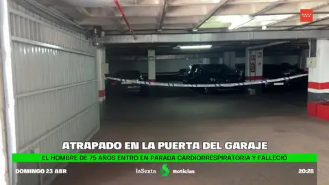 Muere un hombre de 75 años atrapado por la puerta corredera de un garaje en Alcorcón (Madrid)