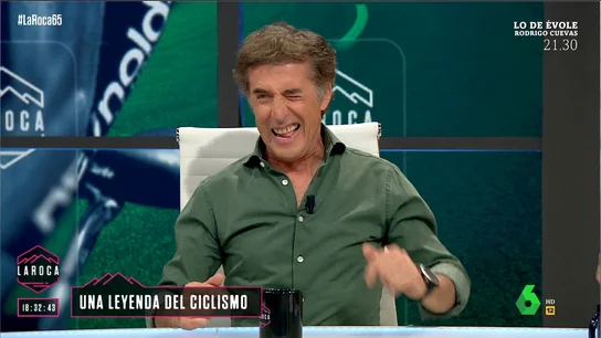 LAROCA El 'dardo' de Perico Delgado a Gonzalo Miró en La Roca: "Se la tenía guardada" LAROCA El 'dardo' de Perico Delgado a Gonzalo Miró en La Roca: "Se la tenía guardada"