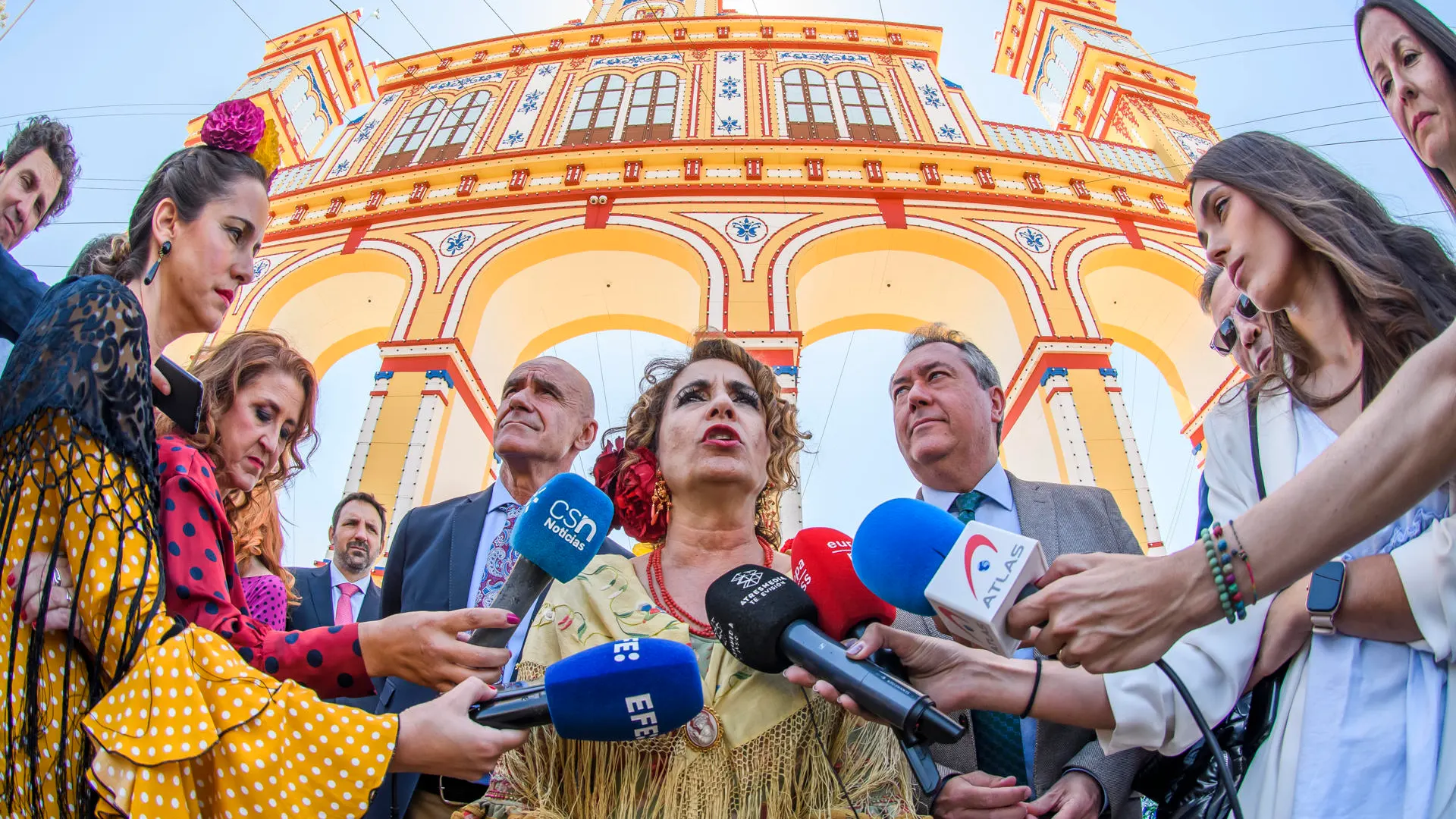 La vicesecretaria general del PSOE y ministra de Hacienda, María Jesús Montero