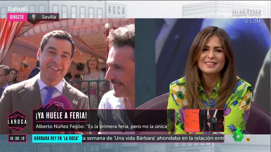 Juanma Moreno se sincera con Nuria Roca en La Roca: "Tengo ganas de que acabe la campaña" Juanma Moreno se sincera con Nuria Roca en La Roca: "Tengo ganas de que acabe la campaña"
