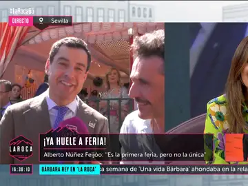 Juanma Moreno se sincera con Nuria Roca en La Roca: &quot;Tengo ganas de que acabe la campaña&quot;