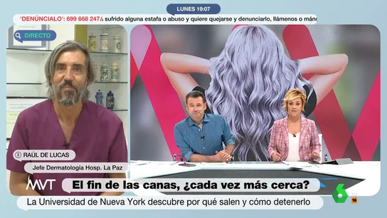 Raúl de Lucas, jefe Dermatología de La Paz Raúl de Lucas, jefe Dermatología de La Paz