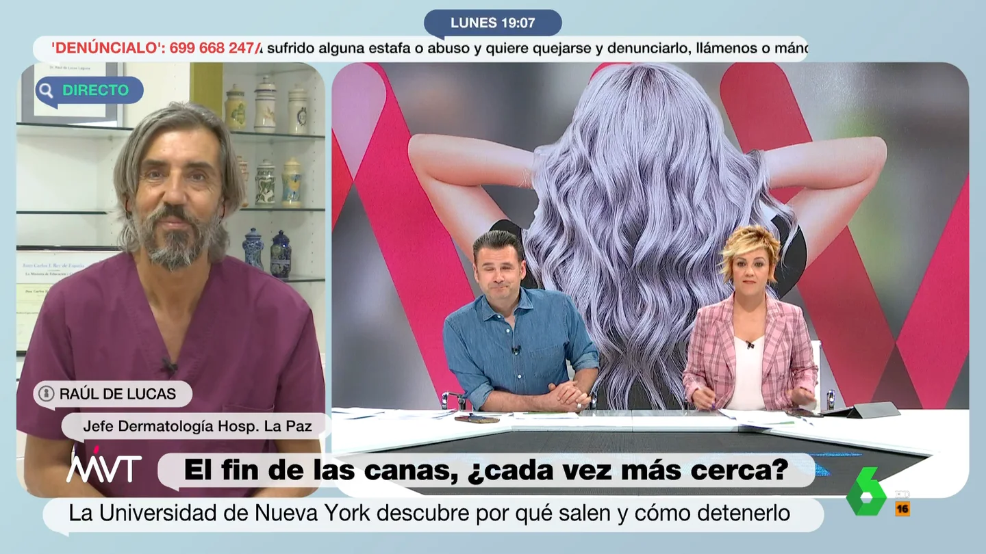 Raúl de Lucas, jefe Dermatología de La Paz Raúl de Lucas, jefe Dermatología de La Paz